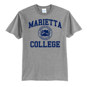 Core Blend Tee | Marietta College Faux Seal